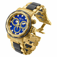 Invicta Men's Chronograph Watch - Specialty Blue MOP Dial Two Tone Bracelet | 31184 ,