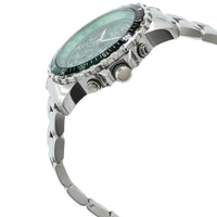 Invicta Men's Chronograph Watch - Specialty Green Dial Silver Tone Bracelet | 39126 ,