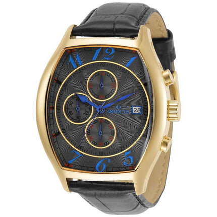 Invicta Men's Chronograph Watch - Specialty Quartz Black and Gold Tone Strap | 34015 ,