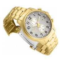 Invicta Men's Chronograph Watch - Specialty Silver Carbon Fiber Dial Bracelet | 34032 ,