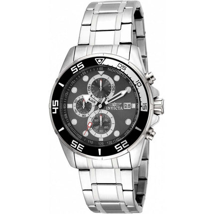 Invicta Men's Chronograph Watch - Specialty Silver Tone Steel Bracelet | 17012 ,