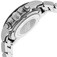 Invicta Men's Chronograph Watch - Speedway Black Bezel Silver Tone Dial | 26111 ,