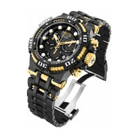 Invicta Men's Chronograph Watch - Speedway Black Dial Two Tone Bracelet | 30659 ,