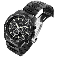 Invicta Men's Chronograph Watch - Speedway Black Stainless Steel Bracelet | 22785 ,