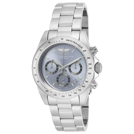 Invicta Men's Chronograph Watch - Speedway Charcoal Dial Bracelet | ILE9211A ,