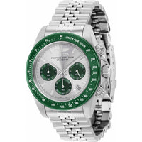 Invicta Men's Chronograph Watch - Speedway Quartz Silver and Green Dial Steel | 36734 ,