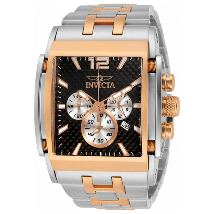 Invicta Men's Chronograph Watch - Speedway Silver and Rose Gold Tone Case | 32587 ,
