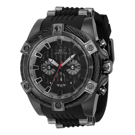 Invicta Men's Chronograph Watch - Star Wars Darth Vader Gunmetal, Black Strap | 40090 ,