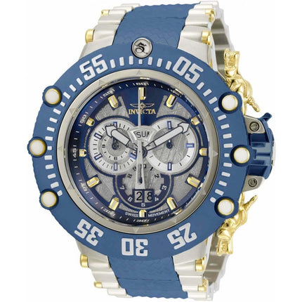 Invicta Men's Chronograph Watch - Subaqua Blue and Silver Tone Dial Bracelet | 32113 ,