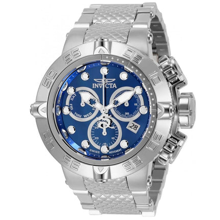 Invicta Men's Chronograph Watch - Subaqua Blue Dial Stainless Steel Bracelet | 32972 ,