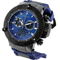 Invicta Men's Chronograph Watch - Subaqua Noma III Black and Blue Strap | 31644 ,
