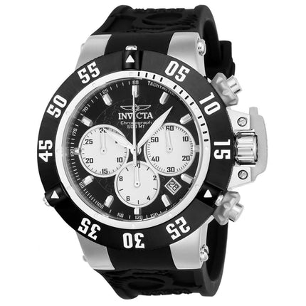 Invicta Men's Chronograph Watch - Subaqua Noma III Black and White Dial Strap | 22919 ,