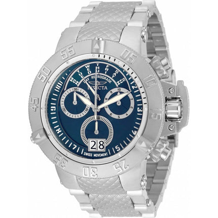 Invicta Men's Chronograph Watch - Subaqua Noma III Quartz Silver Bracelet | 31881 ,