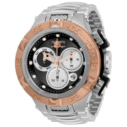 Invicta Men's Chronograph Watch - Subaqua Noma V Black and Silver Dial | 31562 ,