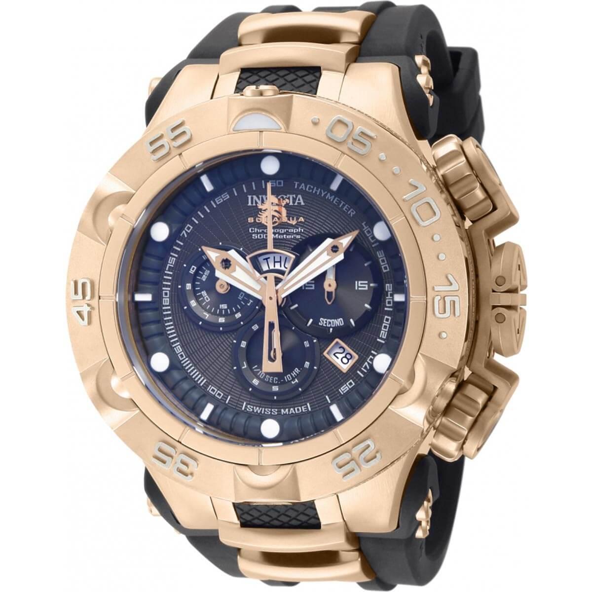 Invicta Men's Chronograph Watch - Subaqua Noma V Gunmetal Dial
