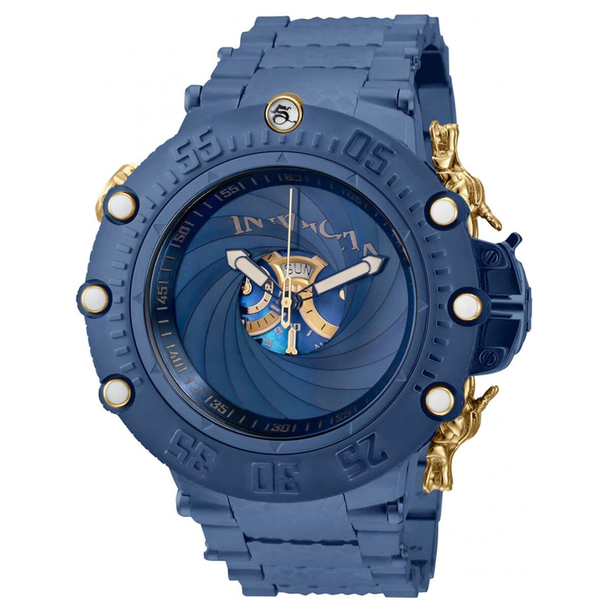 Invicta Men's Chronograph Watch Subaqua Noma VII Diamond Dark Blue B