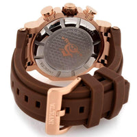 Invicta Men's Chronograph Watch - Subaqua Rose Gold Case Brown Dial Strap | 32191 ,