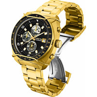 Invicta Men's Chronograph Watch - U.S. Army Quartz Yellow Gold Bracelet | 31841 ,
