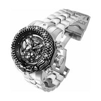 Invicta Men's Chronograph Watch - Venom Black and Silver Tone Dial Bracelet | 31498 ,