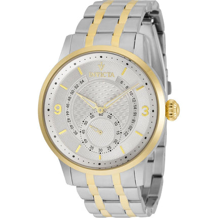 Invicta Men's Chronograph Watch - Vintage Quartz Two Tone Steel Bracelet | 36227 ,