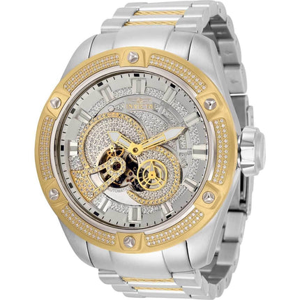 Invicta Men's Diamond Watch - Bolt Automatic Two Tone Bracelet | 30913 ,
