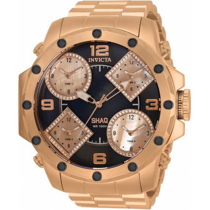 Invicta Men's Diamond Watch - Shaq Rose Gold Stainless Steel Bracelet | 33868 ,