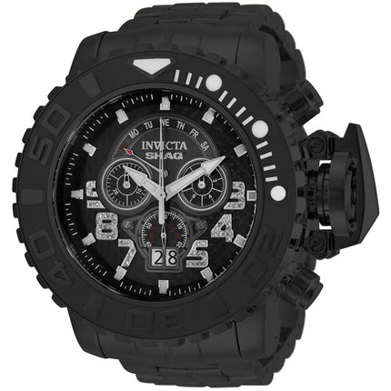 Invicta Men's Diamond Watch - Shaq Rotating Bezel Black Dial Bracelet | 33731 ,