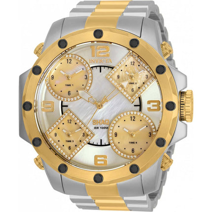 Invicta Men's Diamond Watch - Shaq Two Tone Stainless Steel Bracelet | 33869 ,