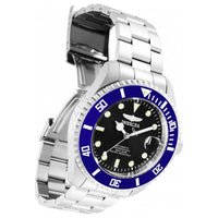 Invicta Men's Dive Watch - Pro Diver Automatic Black Dial Blue Bezel Bracelet | 35853 ,