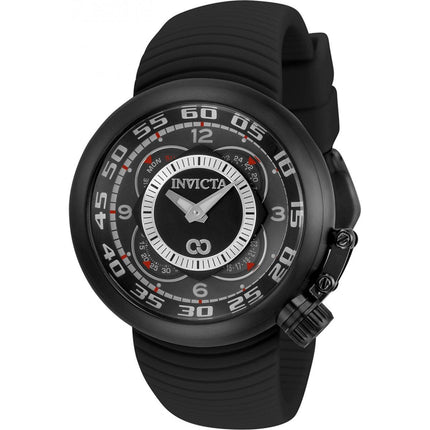 Invicta Men's Japanese Quartz Watch - Corduba Black and Silver Dial Strap | 34551 ,