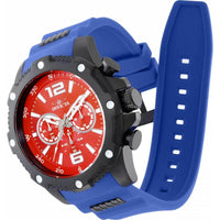 Invicta Men's Japanese Quartz Watch - I-Force Chronograph Red Dial Strap | 34020 ,