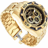 Invicta Men's Japanese Quartz Watch - Pro Diver Chrono Yellow Gold Bracelet | 33848 ,