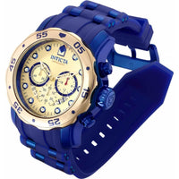 Invicta Men's Japanese Quartz Watch - Pro Diver Chronograph Gold Tone Dial | 34011 ,