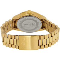 Invicta Men's Japanese Quartz Watch - Specialty Black Dial Steel Bracelet | 29427 ,