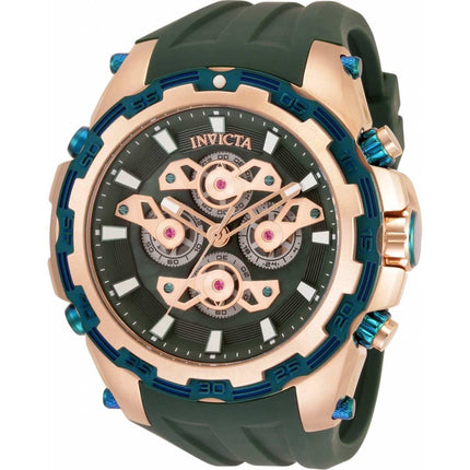 Invicta Men's Japanese Quartz Watch - Specialty Chrono Green Rubber Strap | 34218 ,