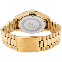 Invicta Men's Japanese Quartz Watch - Specialty Green Dial Yellow Gold Steel | 29429 ,