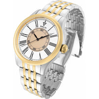 Invicta Men's Japanese Quartz Watch - Vintage Silver and Yellow Gold Bracelet | 36243 ,