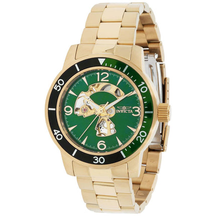 Invicta Men's Mechanical Watch - Specialty Black and Green Bezel Bracelet | 38551 ,