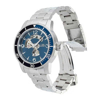 Invicta Men's Mechanical Watch - Specialty Blue Dial Silver Steel Bracelet | 38543 ,