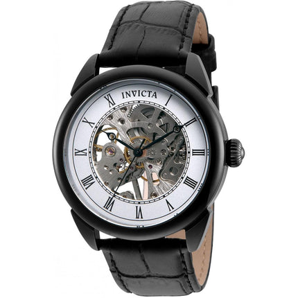 Invicta Men's Mechanical Watch - Specialty Skeleton Dial Leather Strap | 32633 ,