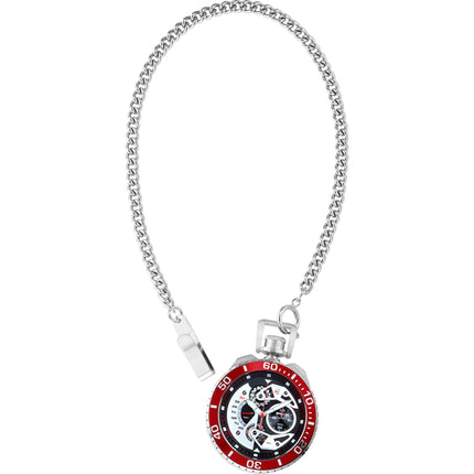 Invicta Men's Pocket Watch - Pro Diver Red Rotating Bezel Chronograph | 35439 ,