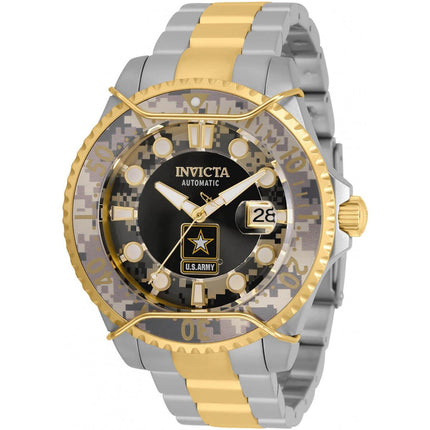 Invicta Men's Power Reserve Watch - U.S. Army Black and Camouflage Dial | 31852 ,