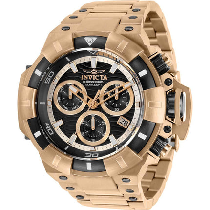 Invicta Men's Quartz Chronograph Watch - Akula Rose Gold Steel Bracelet | 31873 ,