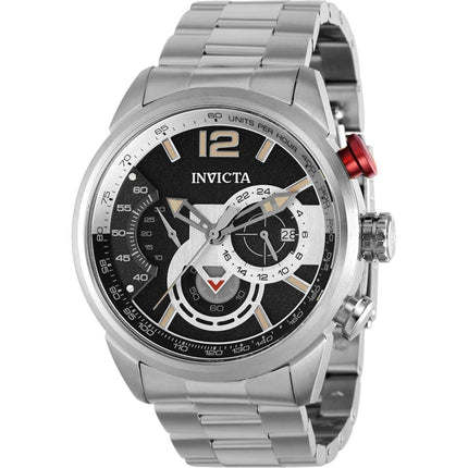 Invicta Men's Quartz Watch - Aviator Chronograph Stainless Steel Bracelet | 39658 ,
