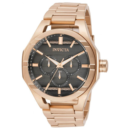 Invicta Men's Quartz Watch - Bolt Charcoal and Rose Gold Dial Bracelet | 31834 ,
