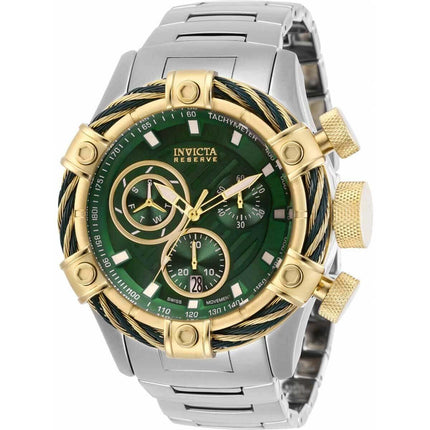 Invicta Men's Quartz Watch - Bolt Chronograph Gunmetal Ceramic Bracelet | 29029 ,