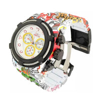 Invicta Men's Quartz Watch - Bolt Chronograph Mother of Pearl Dial Bracelet | 34714 ,