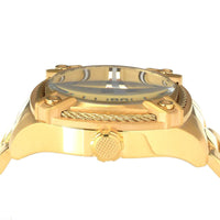 Invicta Men's Quartz Watch - Bolt Gold Tone Dial Yellow Gold Steel Bracelet | 31385 ,