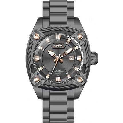 Invicta Men's Quartz Watch - Bolt Gunmetal Plated Stainless Steel Bracelet | 31374 ,
