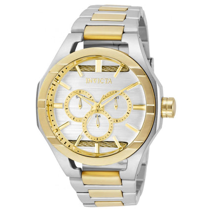Invicta Men's Quartz Watch - Bolt Silver Tone and Gold Tone Dial Bracelet | 31832 ,